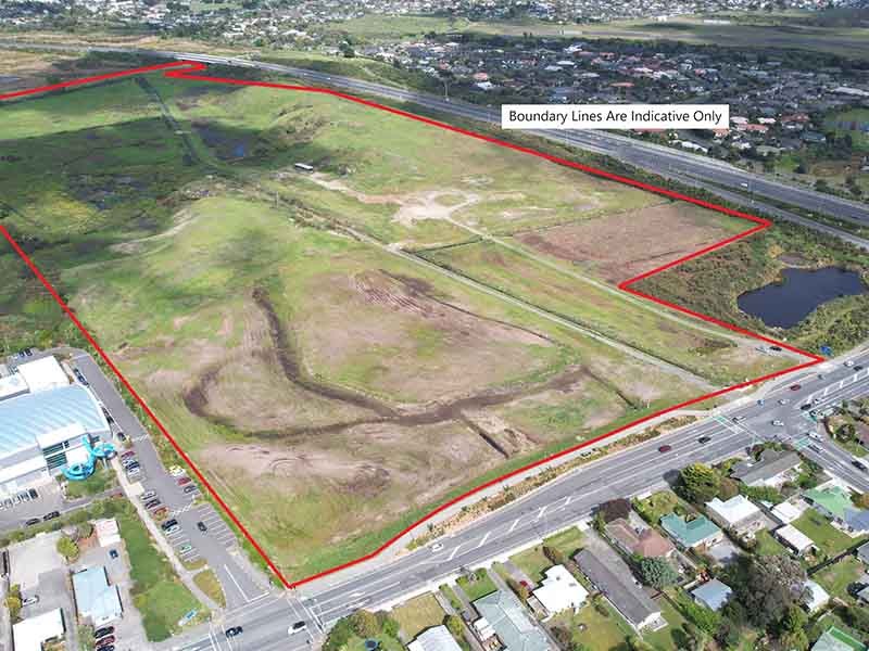 Vacant possession land with rolling terrain in Wellington