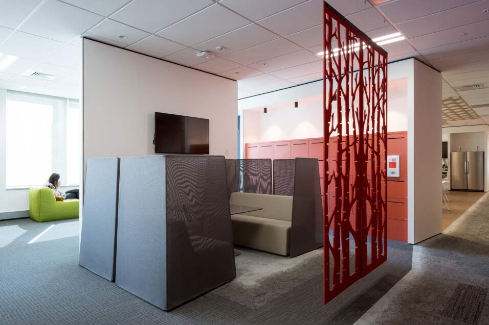 Cubical's with new design in IBM office