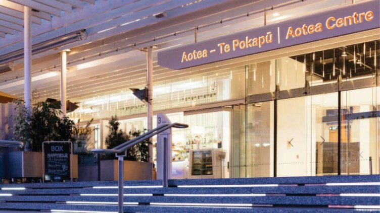 View of Auckland Aotea centre