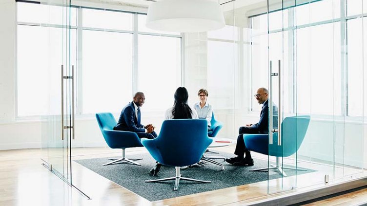 People at meeting room