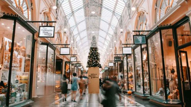 People inside a shopping mall