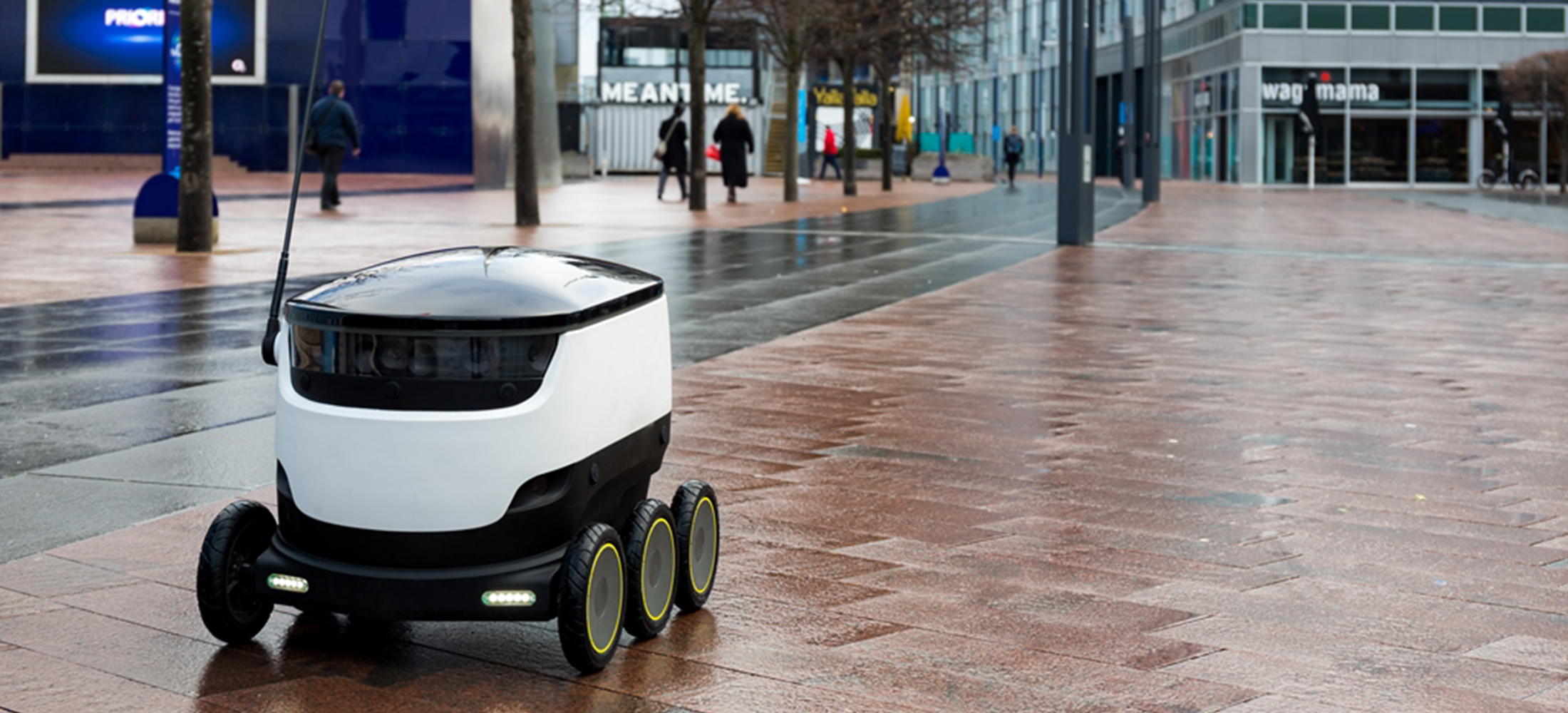delivery robots take to the streets