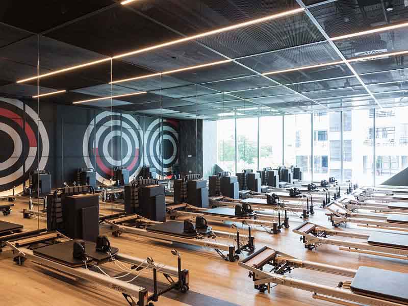 Fitness club inside JLL office premises